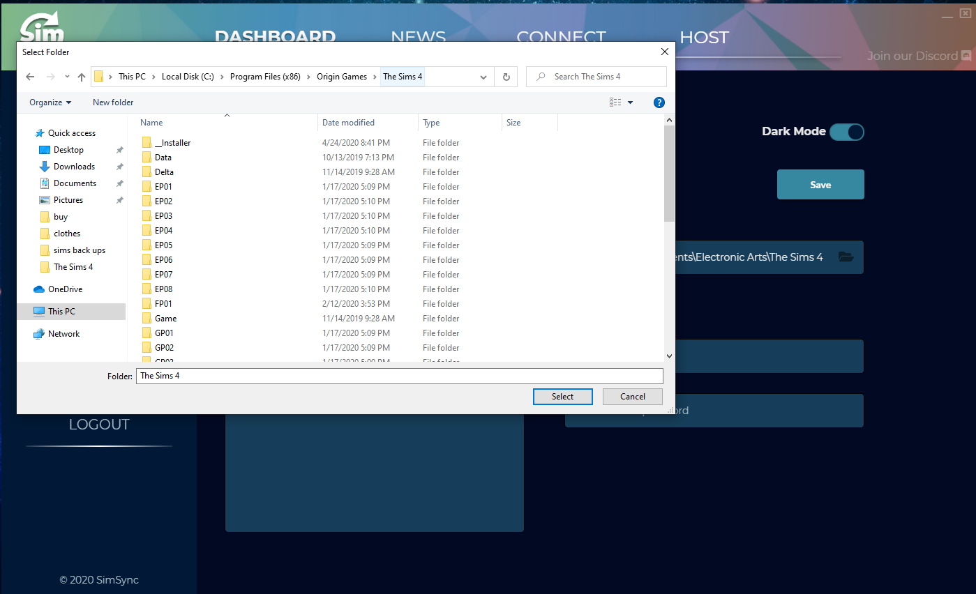 Game paths incorrect: Solution Guide - SimSync - Free Sims 4 Multiplayer Mod